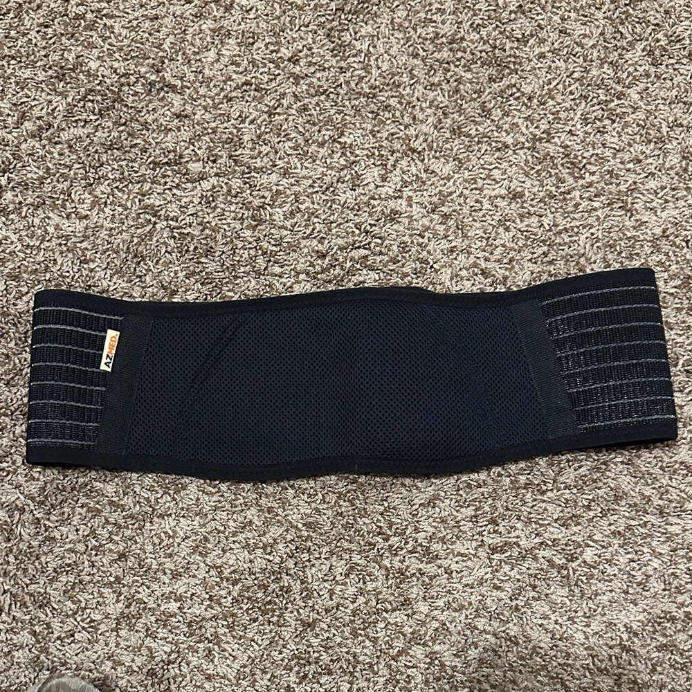 Black Maternity Back Support Belt